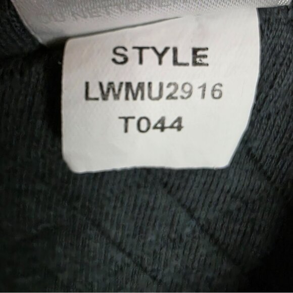 Liz Claiborne Womens Olive Green Hooded Vest Quilted Interior & Zip Front Size L - Picture 7 of 7